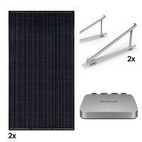 Powerstream 800W - 2x 400W Mono + Bracket